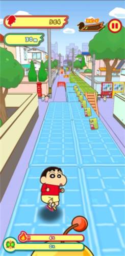 蜡笔小新跑酷玩法攻略1