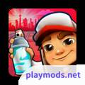 地铁跑酷99999金币和99999钥匙版 Subway Surf Playmods