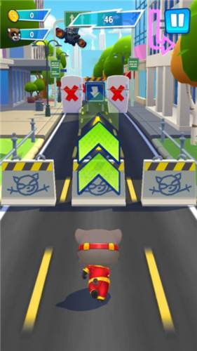 汤姆猫英雄跑酷怎么玩3