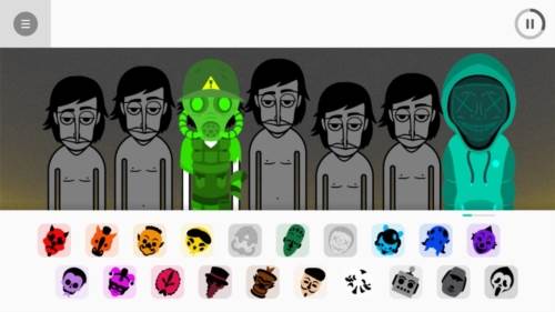 节奏盒子the masks模组宣传图