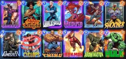 Marvel Snap新手卡牌推荐1