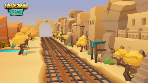 地铁跑酷楼兰古城图片3