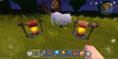 迷你世界野人驯服方法1