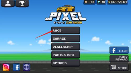 像素赛车手游戏图片5