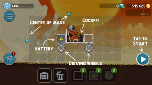 翻滚飞车999999钻999999金币游戏3