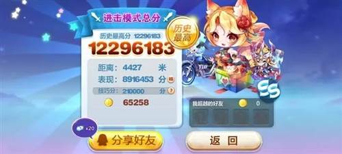 天天酷跑体验服2