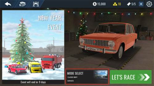 俄罗斯汽车漂移瓦滋猎人怎么玩5