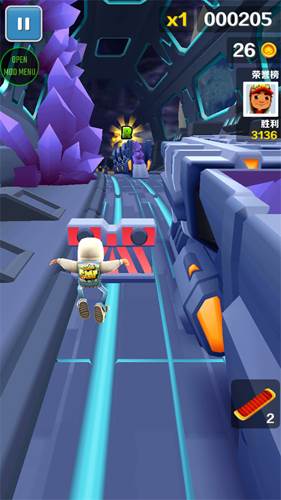 地铁跑酷空间站无限金币版玩法技巧