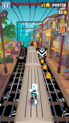 地铁跑酷难言2.0版本身法操作攻略2