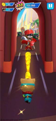 汤姆猫英雄跑酷玩法攻略1