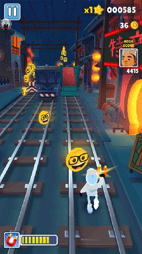 地铁跑酷TNT版本新手攻略4