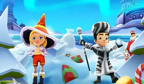 地铁跑酷冰雪节破解版游戏优势