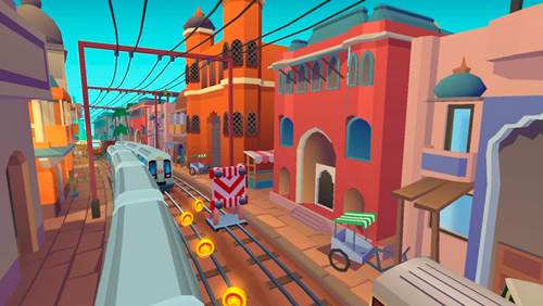 地铁跑酷孟买版破解版游戏体验