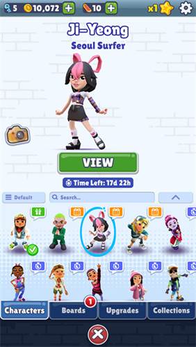 地铁跑酷首尔国际服旧版游戏截图3