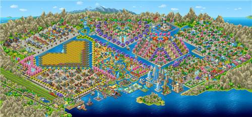 梦想城镇百度版最完美布局规划图攻略2