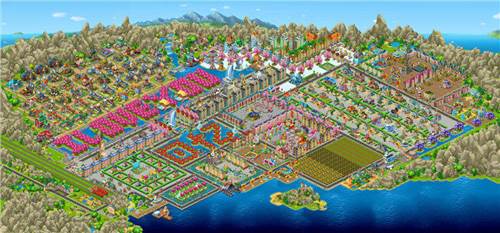 梦想城镇百度版最完美布局规划图攻略3