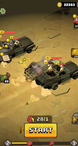 荒原战斗追逐截图1