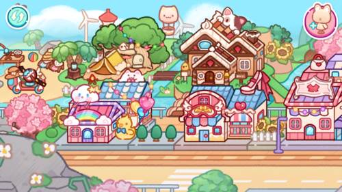 旅猫世界小镇生活去广告版宣传图