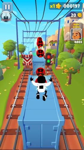 地铁跑酷hc血轮眼金币版新手攻略1