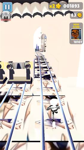地铁跑酷熊大1.2版本玩法技巧4
