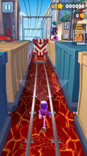 地铁跑酷岩浆版5