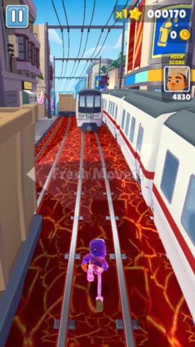 地铁跑酷岩浆版6