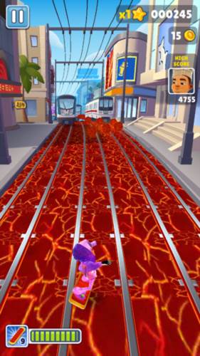地铁跑酷岩浆版7