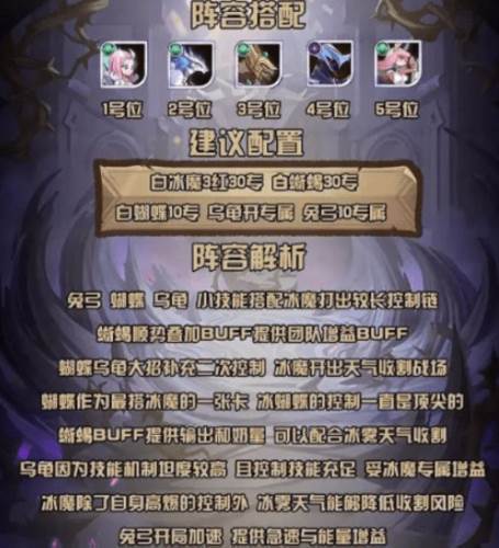 剑与远征九游客户端屏幕阵容推荐2