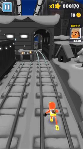 地铁跑酷人机版本5