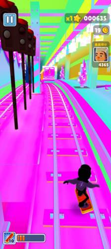 地铁跑酷路灯金币版6