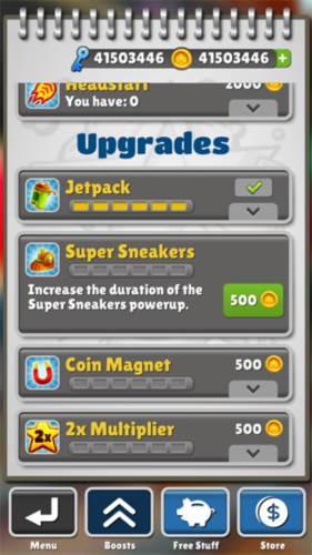 地铁跑酷AD高层版本4