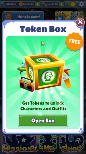 地铁跑酷黑白北极版本13