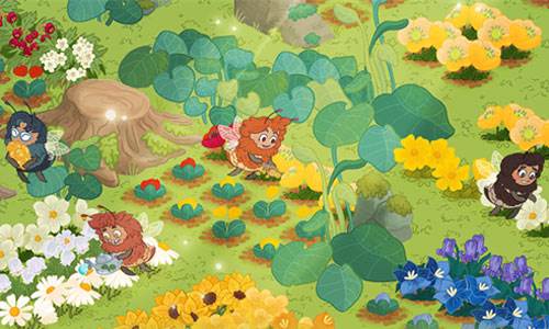 蜜蜂园林游戏特色