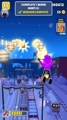 subwaysurf北极版本4