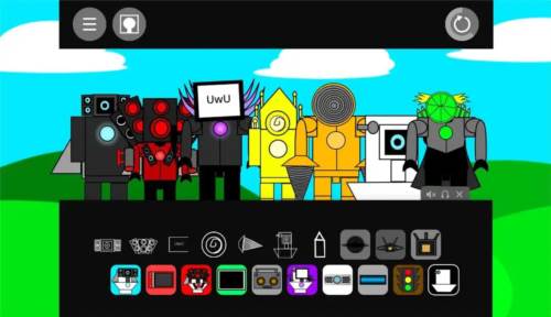 节奏盒子Sprunki泰坦联盟