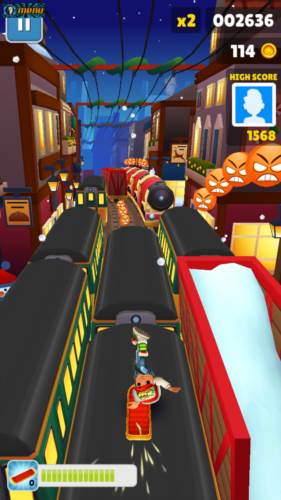 地铁跑酷生气金币版本菜单版6