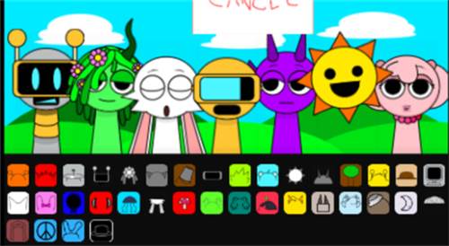 节奏盒子sprunki武器版图片3