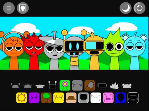 节奏盒子sprunki黑暗模组图片2