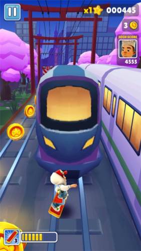 地铁跑酷畅游东京国际版3