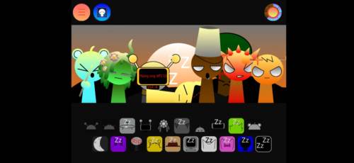 节奏盒子Sprunki夜间版