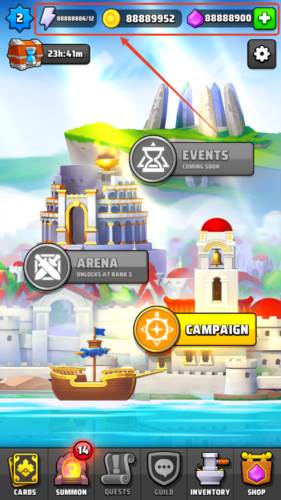 漆黑卡组无限金币版1