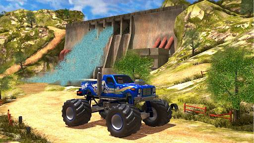 怪物卡车山地赛车游戏特色