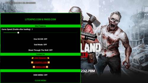 毁灭之地幸存者内置菜单图片