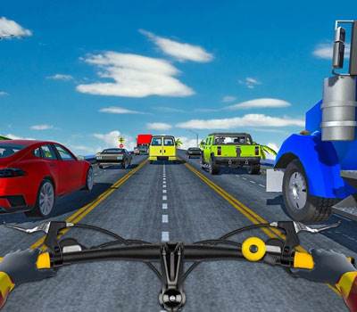 疯狂的自行车跑酷游戏亮点