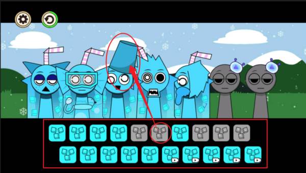 节奏盒子冰块妹妹游戏玩法2