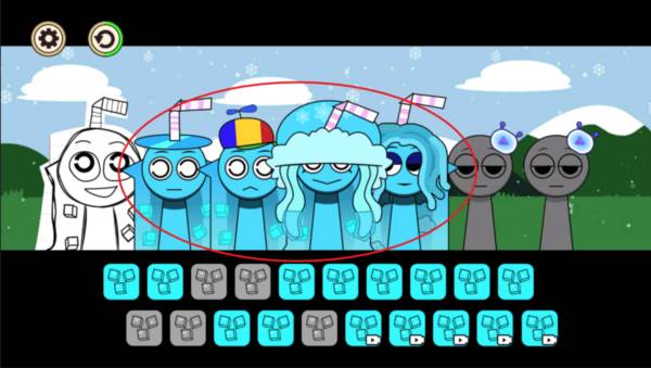 节奏盒子冰块妹妹游戏玩法3