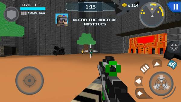 立方体战争战斗游戏玩法