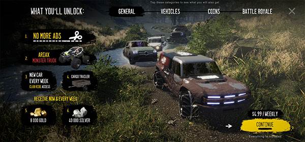 泥泞越野汽车模拟器内置菜单MOD图片2