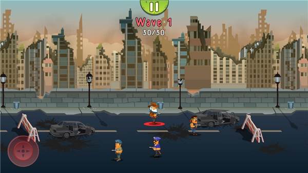 四人与僵尸正版游戏截图1