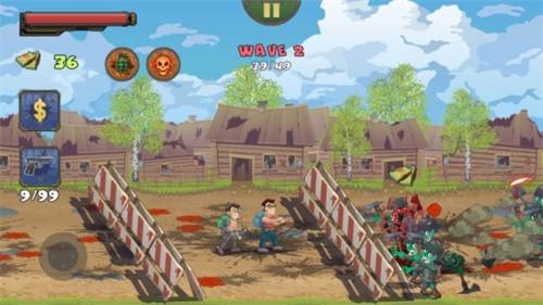 两个家伙和僵尸2游戏截图1